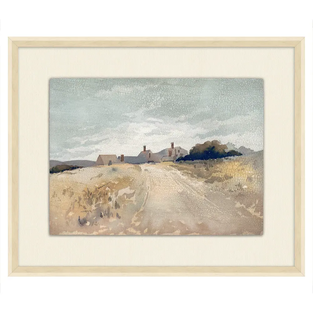 Caroline Path Landscape Painting III - Beige image