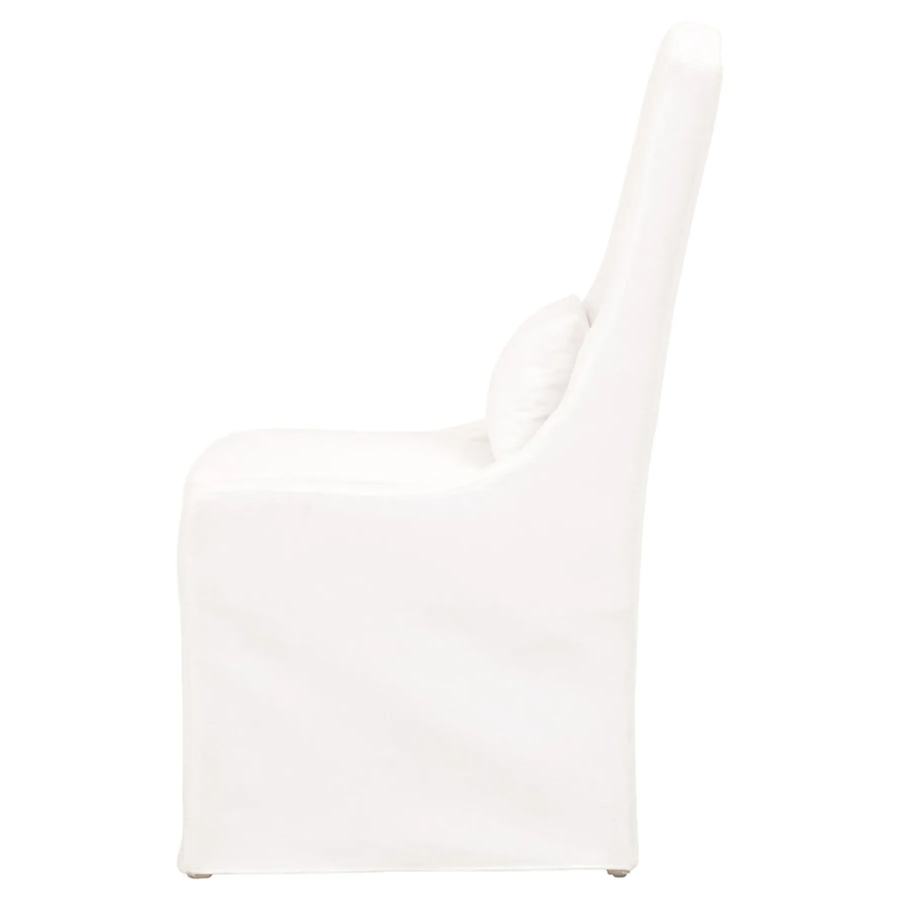 Carrie Performance Slipcovered Parsons Dining Chair Set of 2 - White