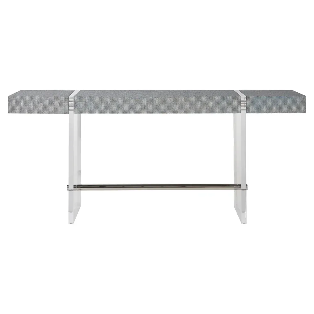 Carter Rectangular Console Table - Blue, Seagrass image