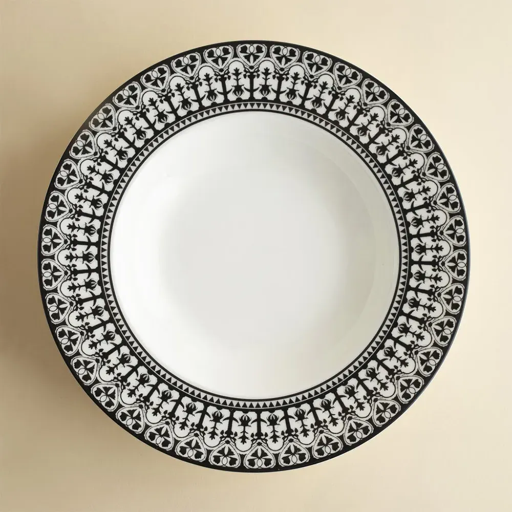 Casablanca Soup Bowl - White, Porcelain