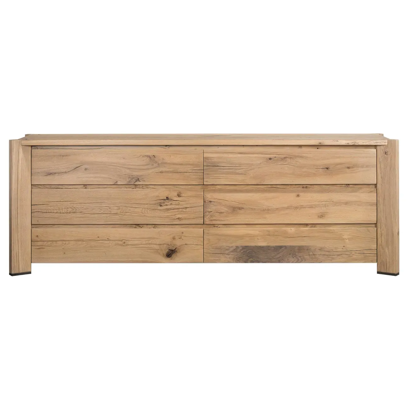 Casey Double Dresser - Natural, Reclaimed Oak
