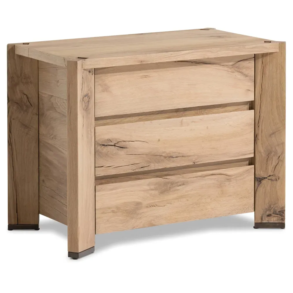 Casey Nightstand - Natural, Reclaimed Oak