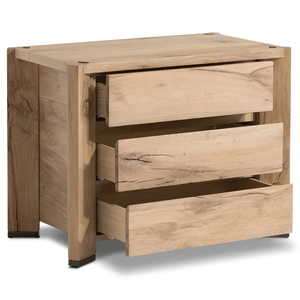 Casey Nightstand - Natural, Reclaimed Oak