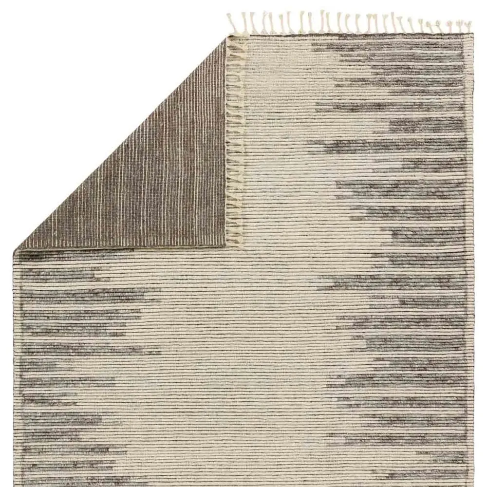 Casper Hand Knotted Rug 10'x14' - Cream, Wool