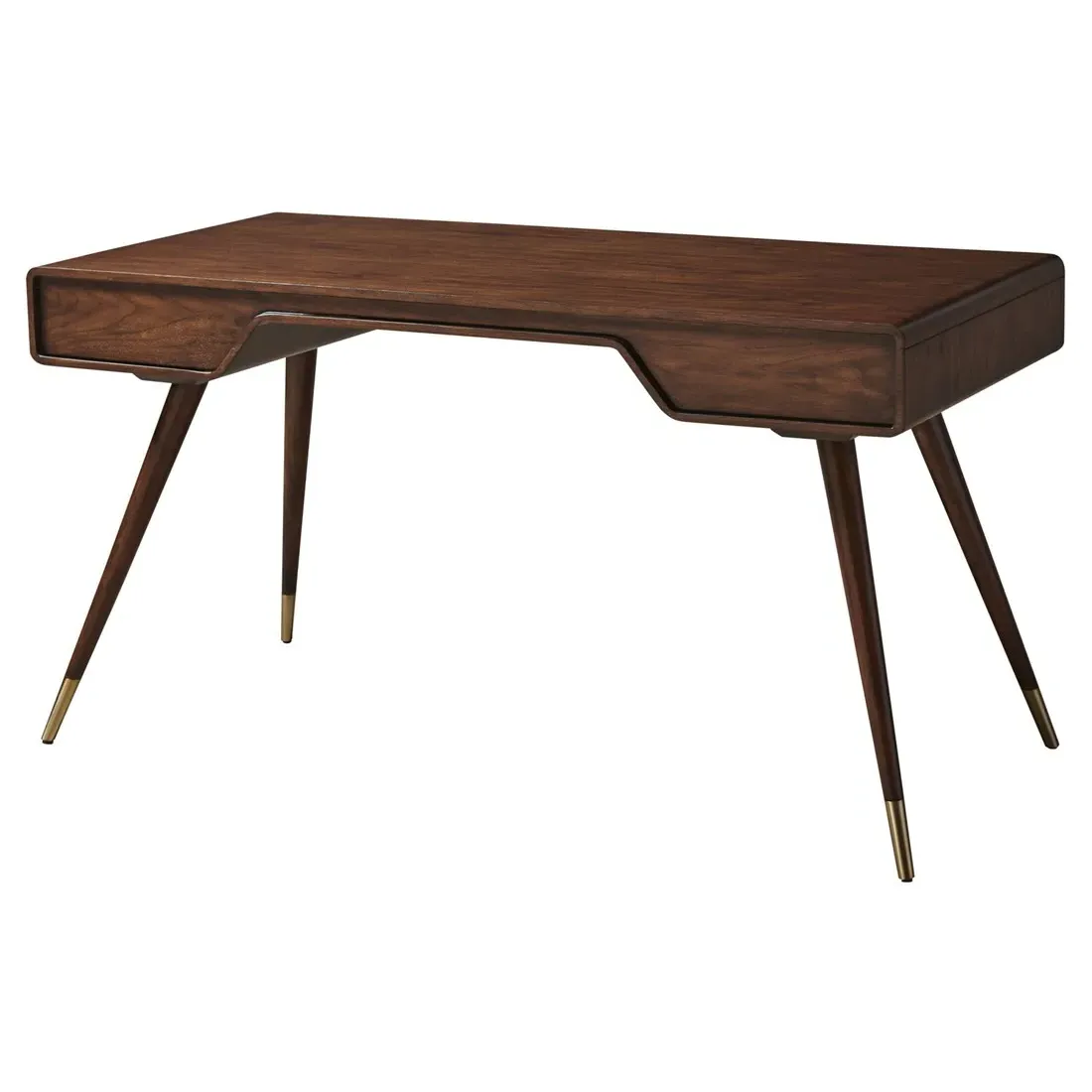 Cassina Writing Desk - Brown, Walnut