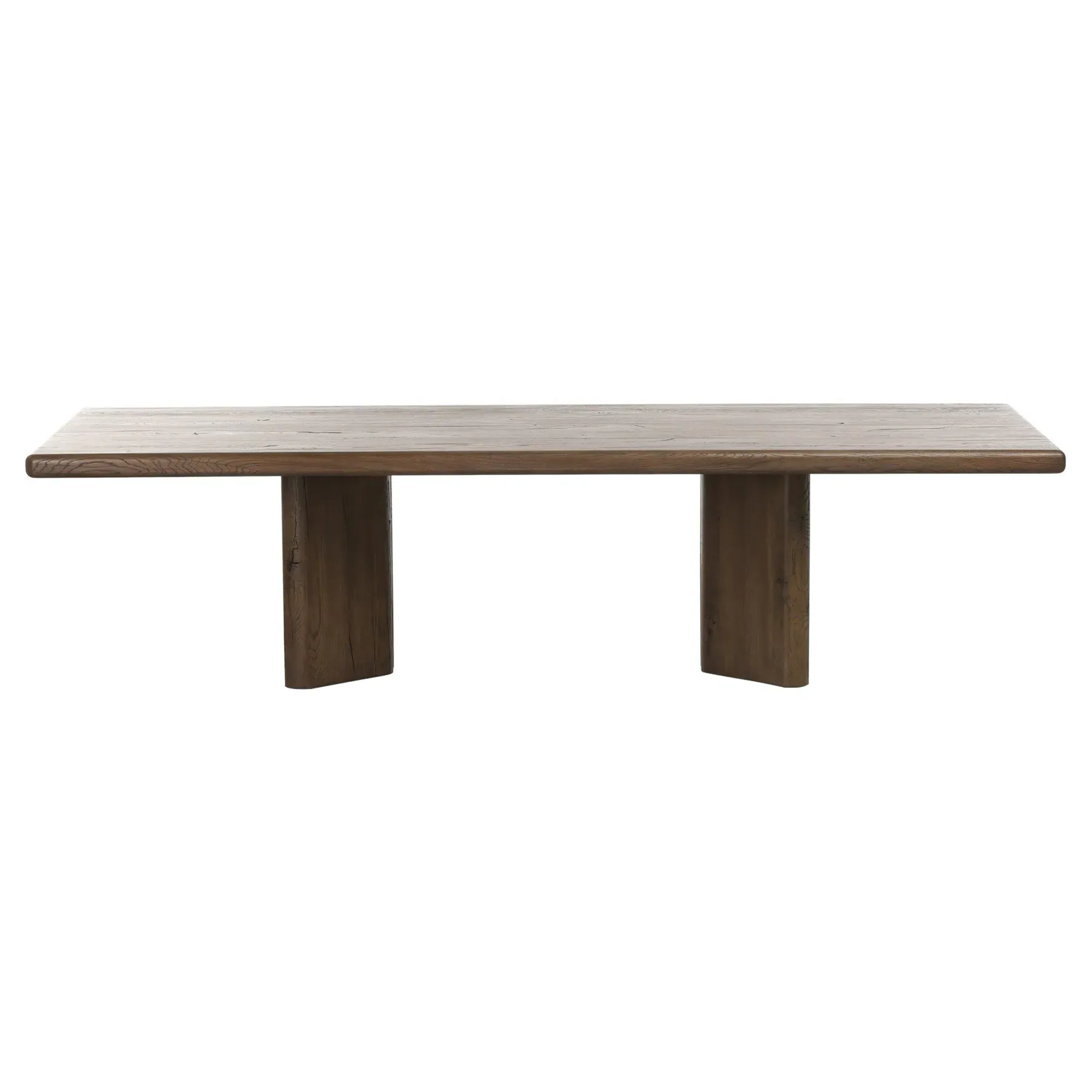 Castro Rectangular Dining Table - Grey, Reclaimed Oak image