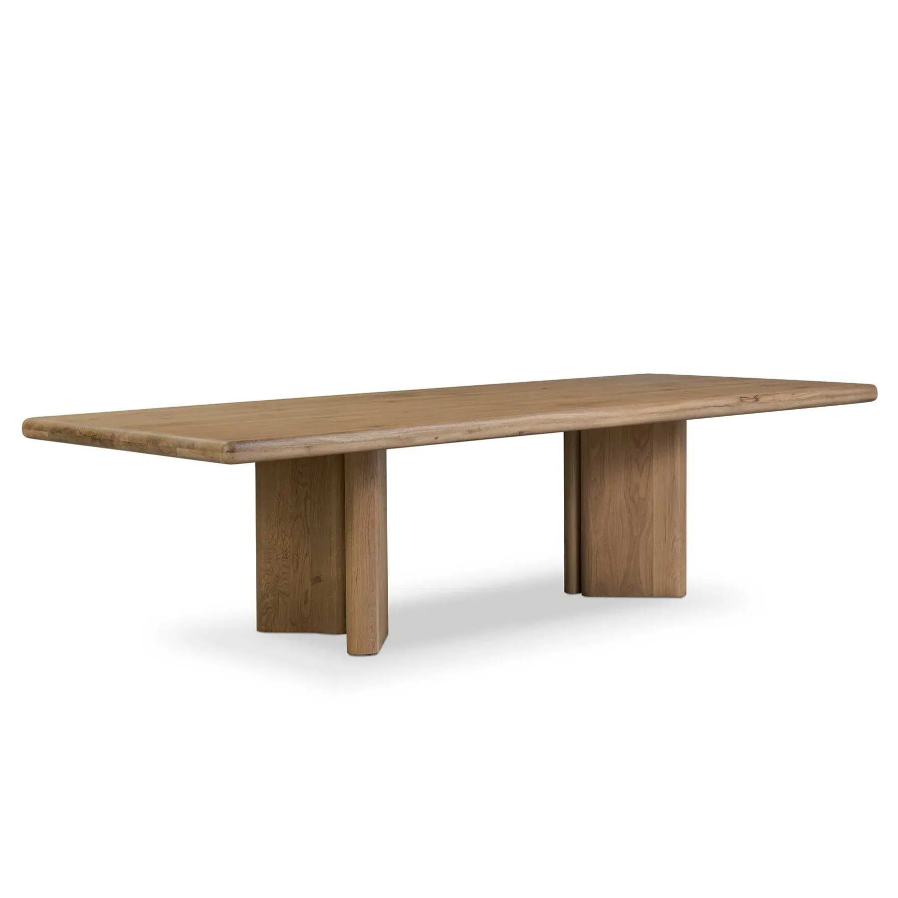 Castro Rectangular Dining Table - Natural, Reclaimed Oak