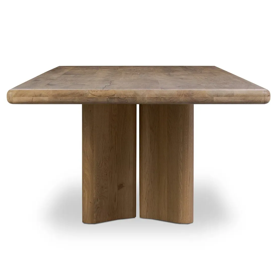 Castro Rectangular Dining Table - Natural, Reclaimed Oak