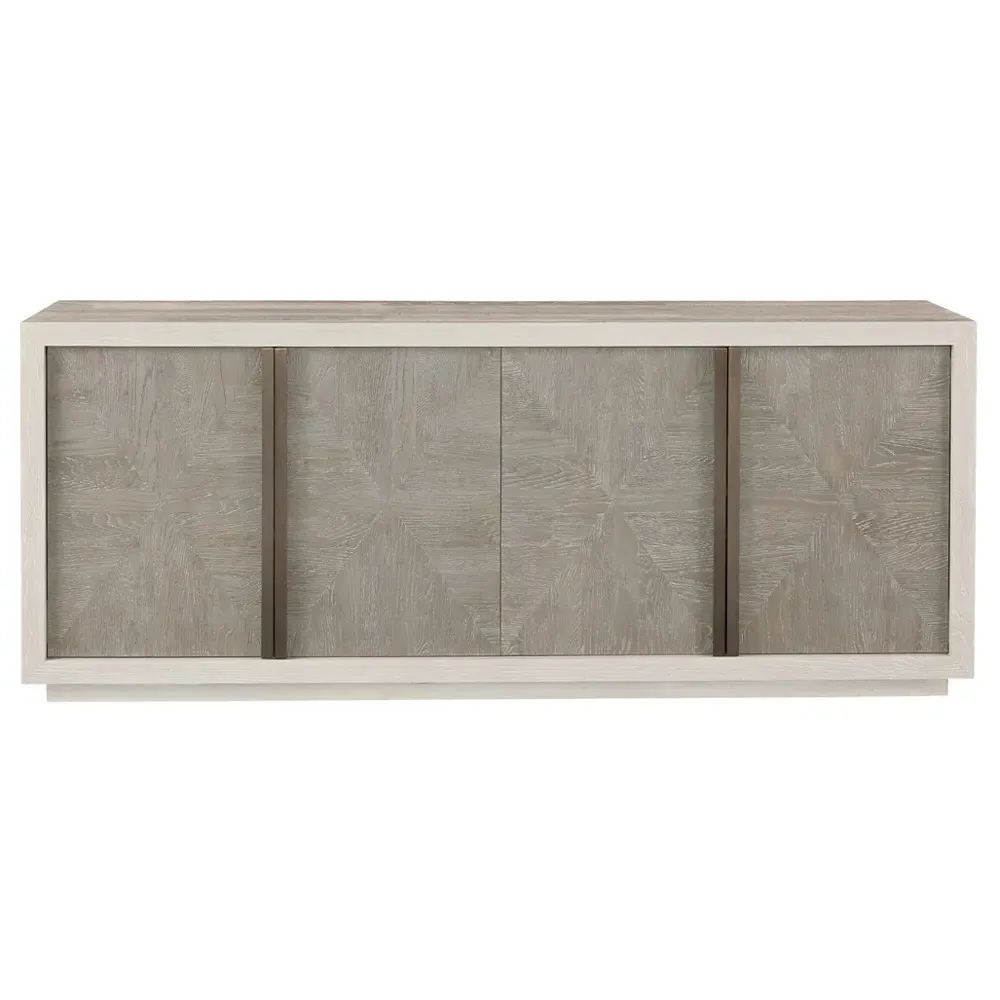 Cath Two Toned Sideboard Buffet - Grey, Wood image