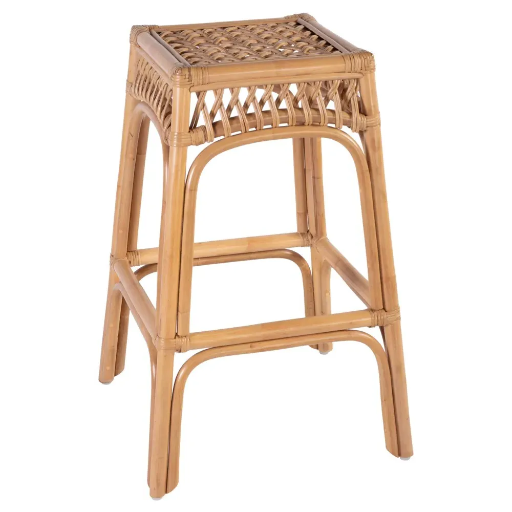 Cayden Bar Stool - Natural, Rattan