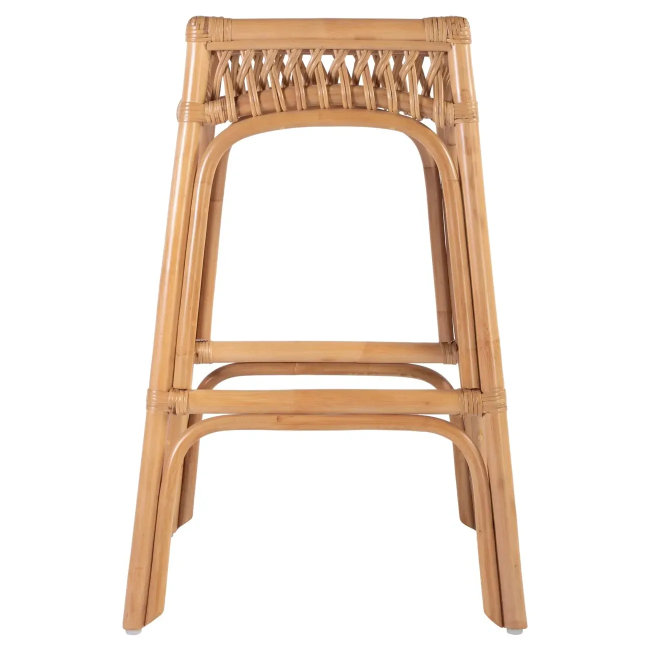 Cayden Bar Stool - Natural, Rattan