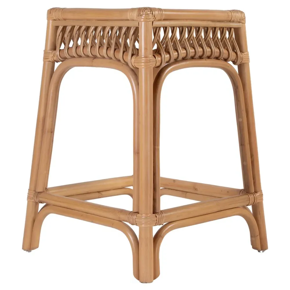 Cayden Counter Stool - Natural, Rattan