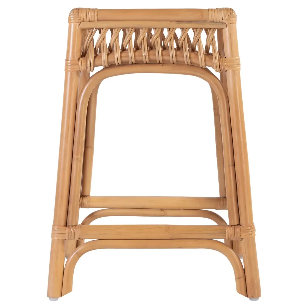 Cayden Counter Stool - Natural, Rattan