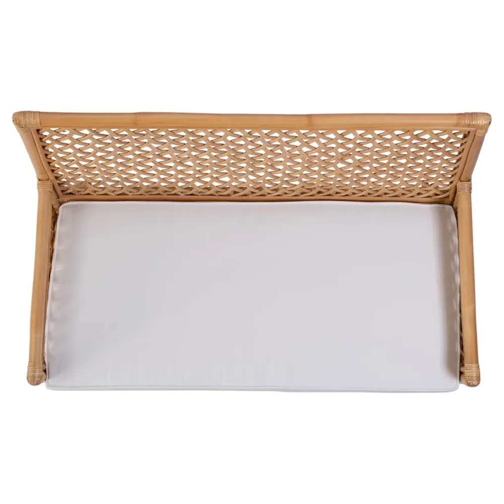 Cayden Dining Bench - Natural, Rattan
