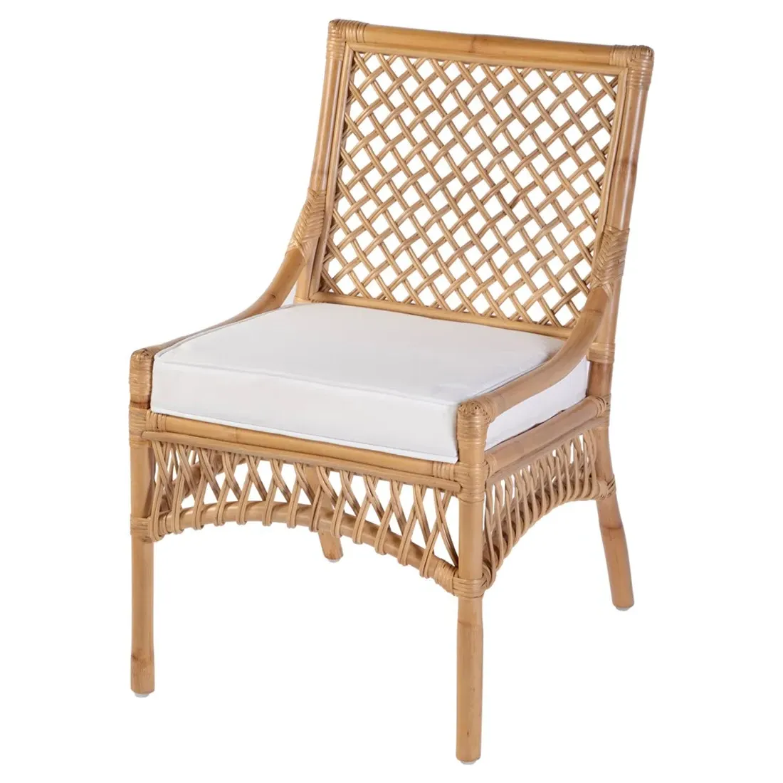 Cayden Dining Chair - Natural, Rattan