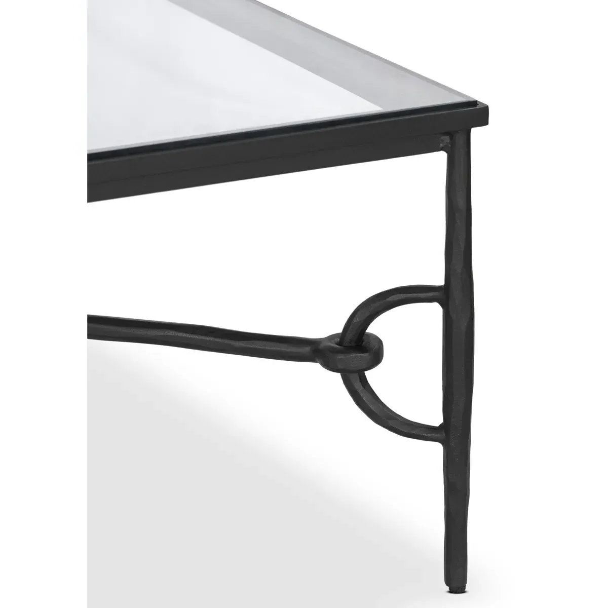 Ceasar Square Coffee Table - Black, Iron