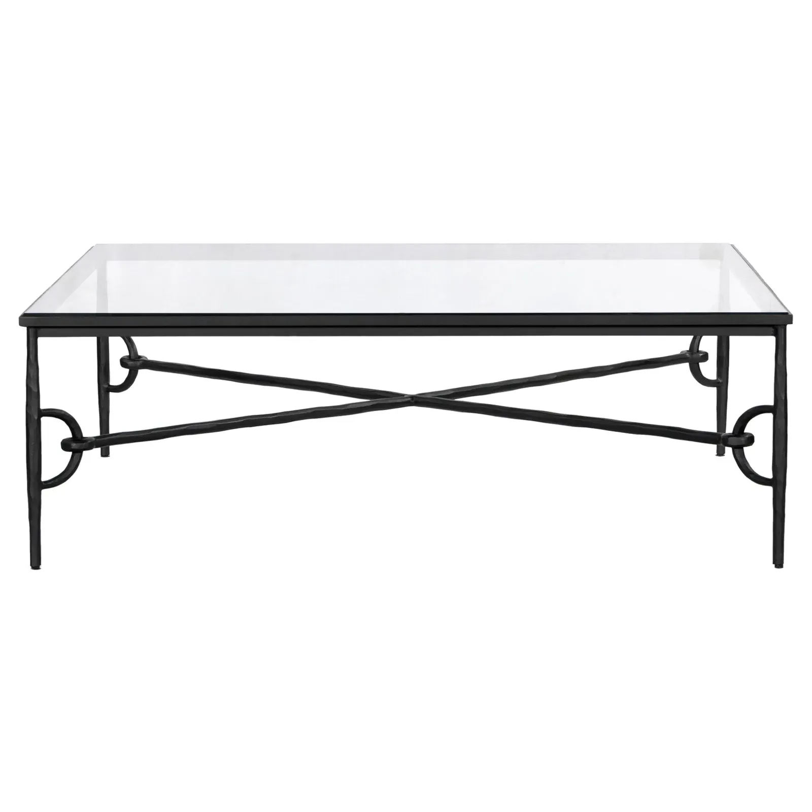 Ceasar Square Coffee Table - Black, Iron image