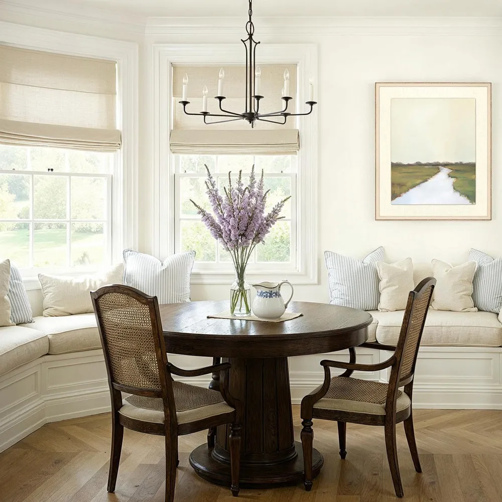 Cecille Landscape Painting II - Green, Paper