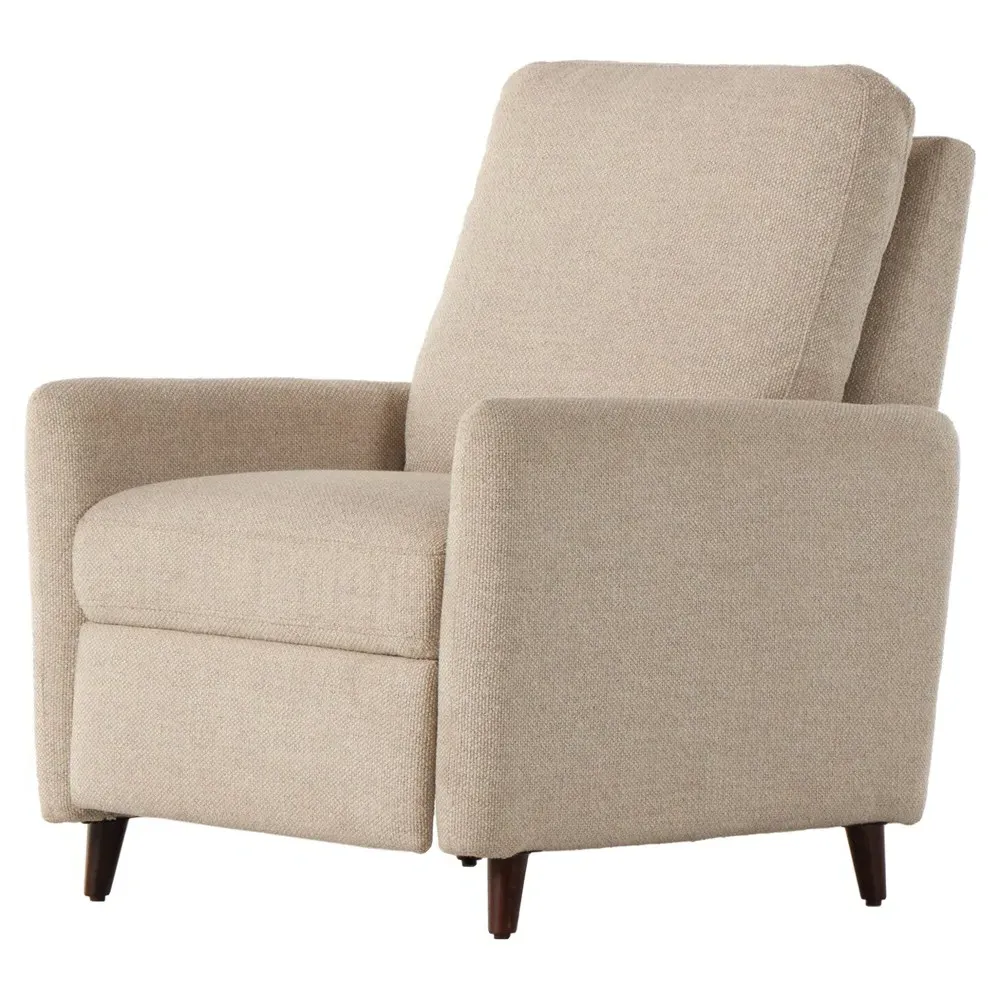 Cecily Recliner Arm Chair - Beige, Performance Fabric image
