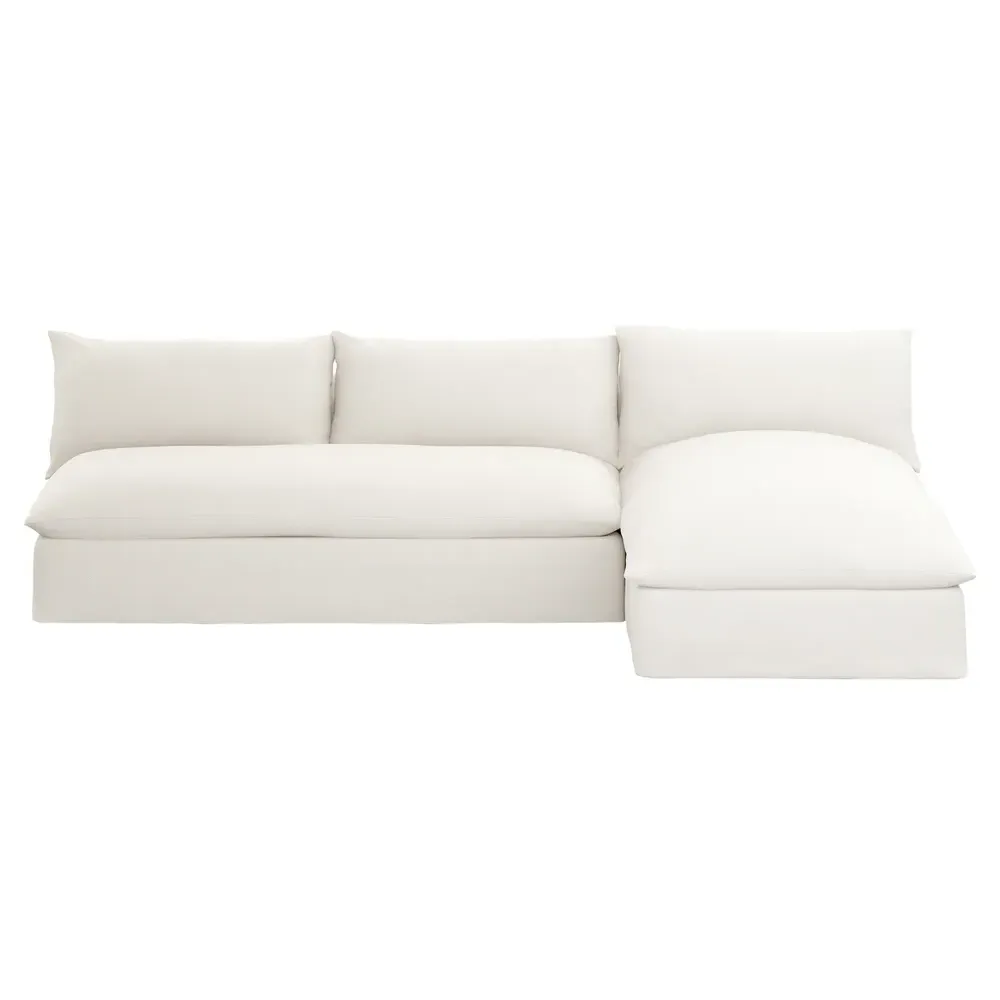 Cee 2-Piece Outdoor Sectional - Cream image