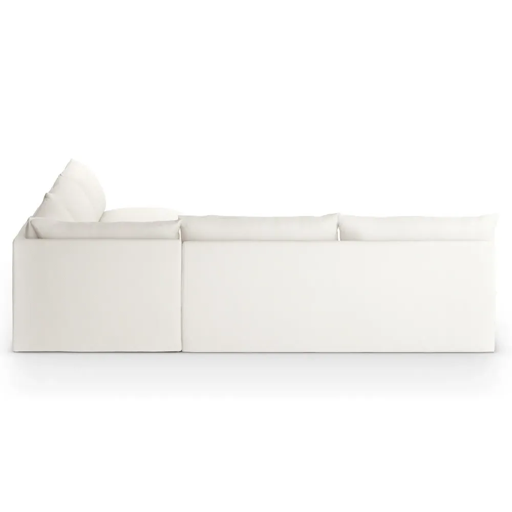 Cee 3-Piece Outdoor Sectional - Cream