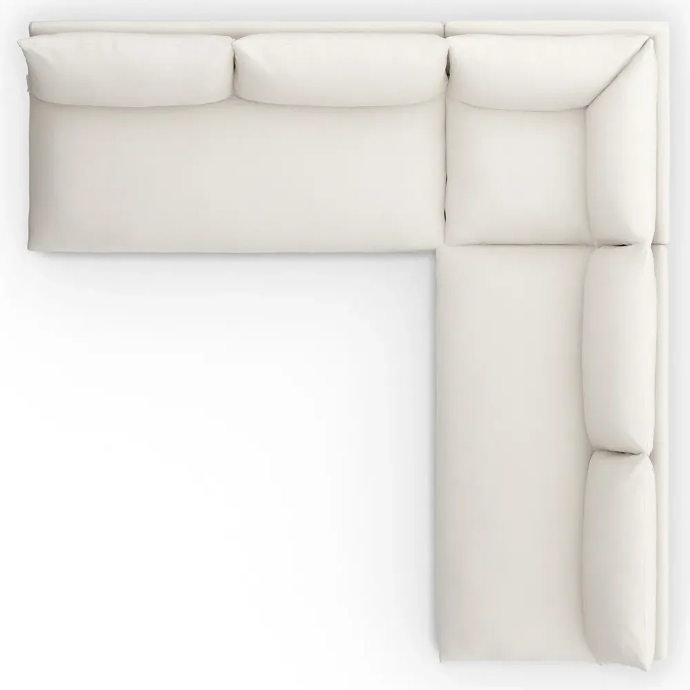 Cee 3-Piece Outdoor Sectional - Cream