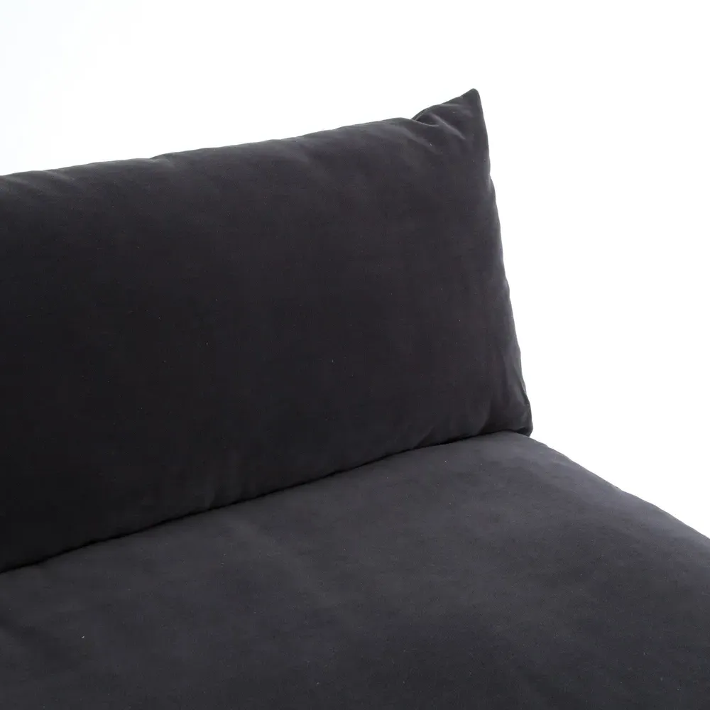 Cee 5-Piece Sectional Sofa - Charcoal Grey, Polyester