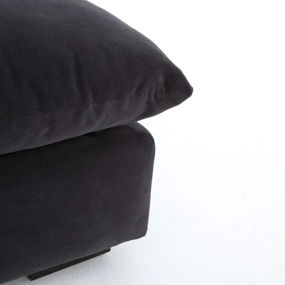 Cee 5-Piece Sectional Sofa - Charcoal Grey, Polyester