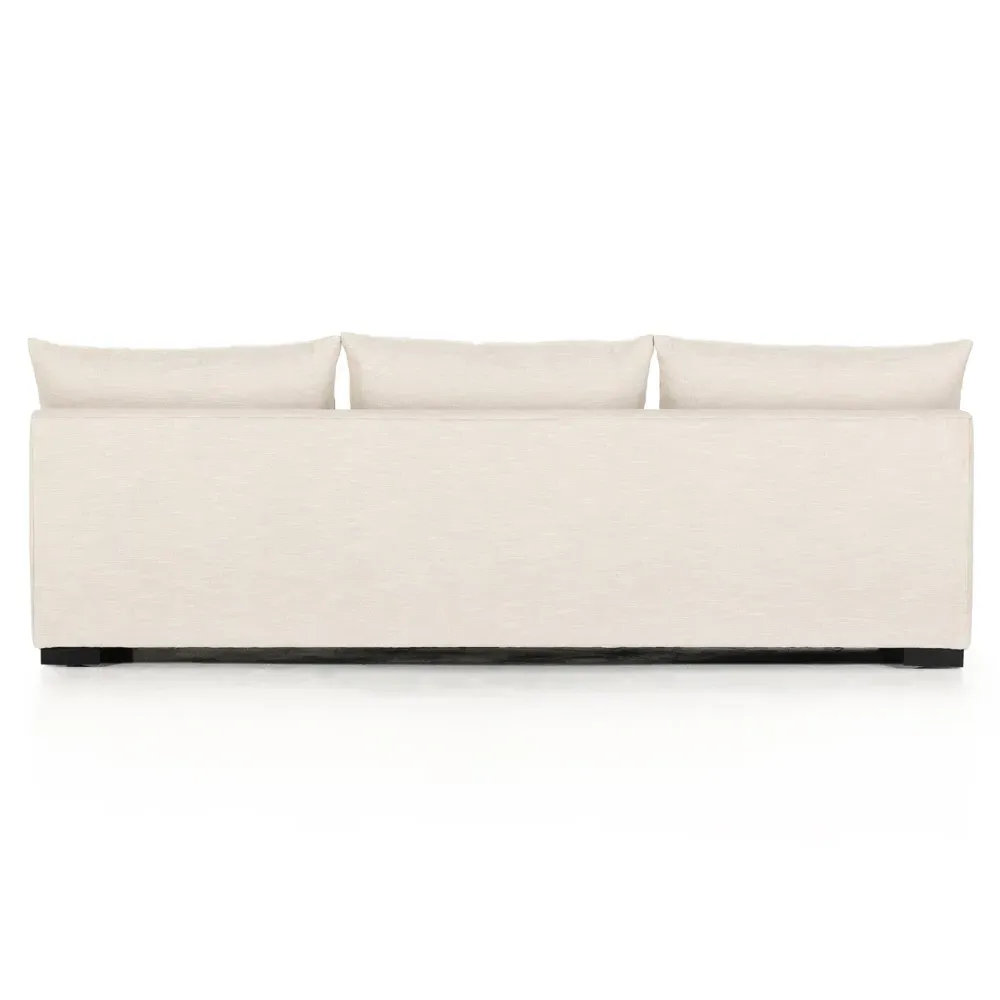 Cee Large Armless Sofa - Beige