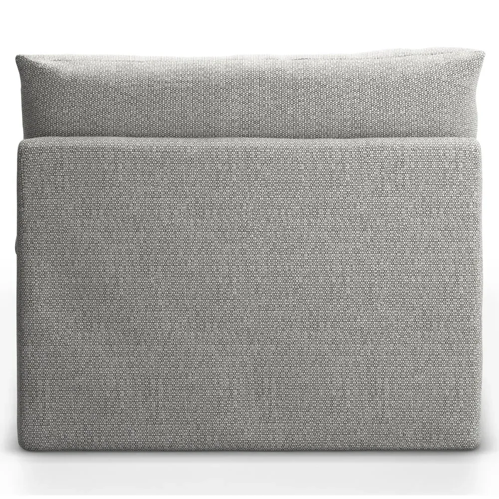 Cee Outdoor Chaise Lounge - Grey, Olefin