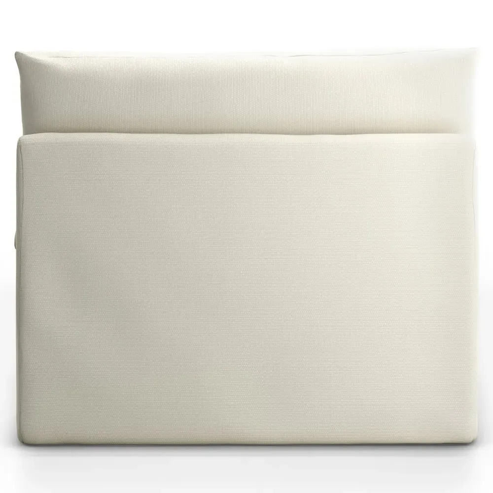 Cee Outdoor Chaise Lounge - White, Olefin