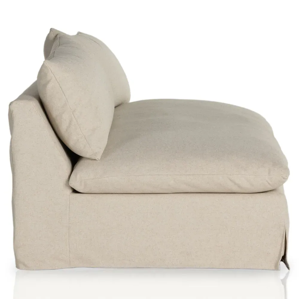 Cee Slipcovered Sofa - Beige