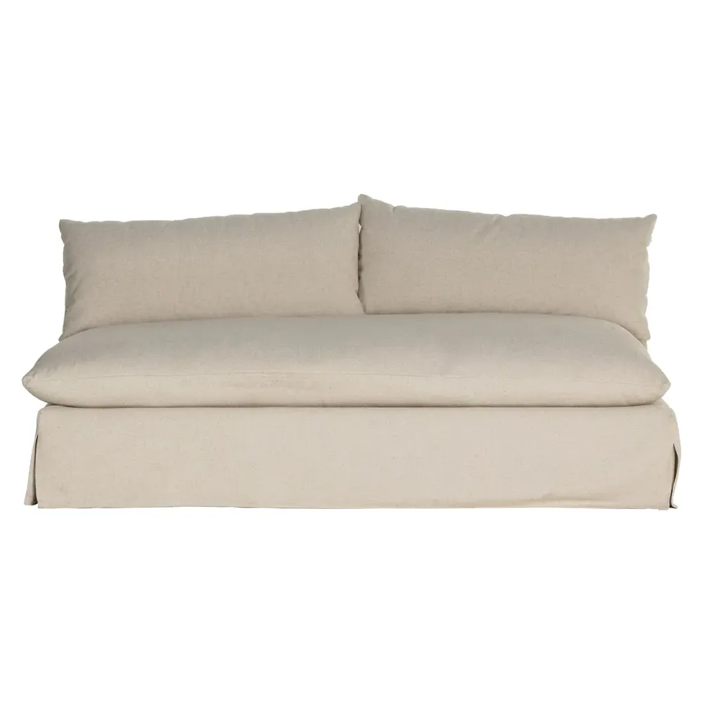 Cee Slipcovered Sofa - Beige image