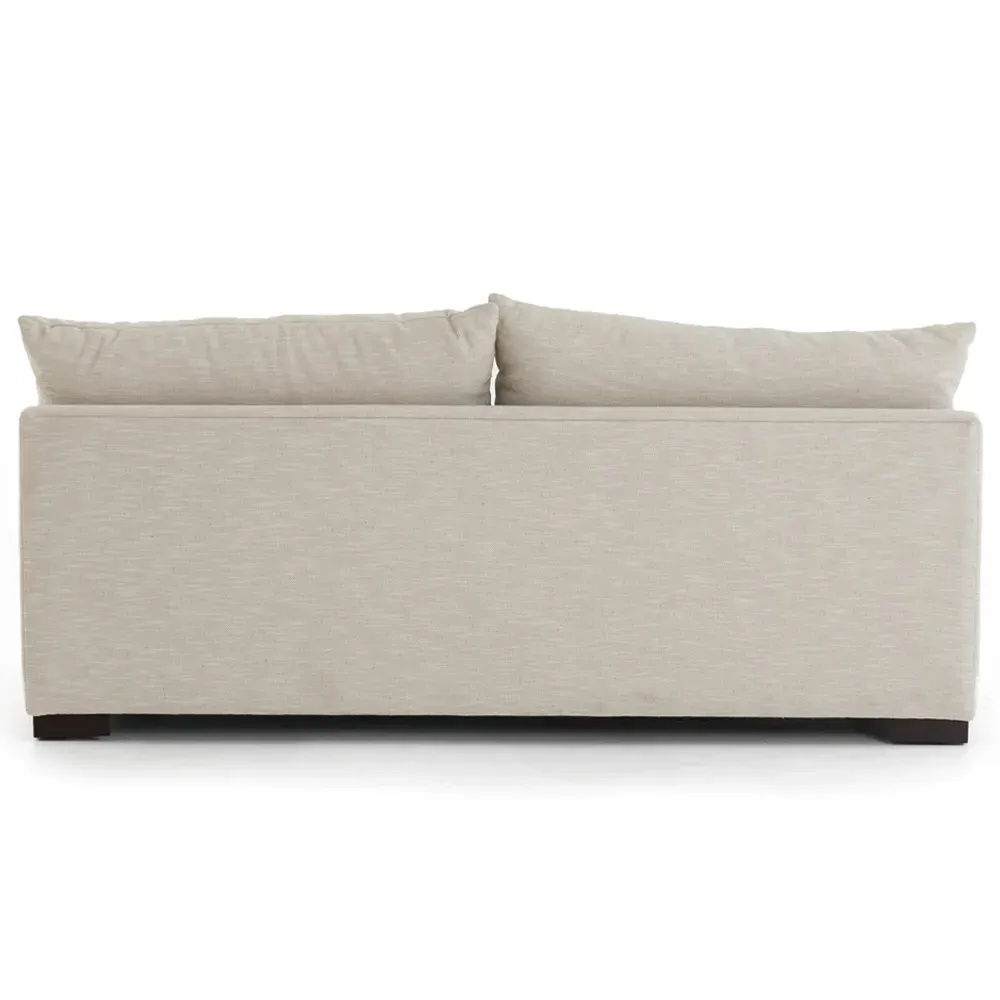 Cee Small Armless Sofa - Beige