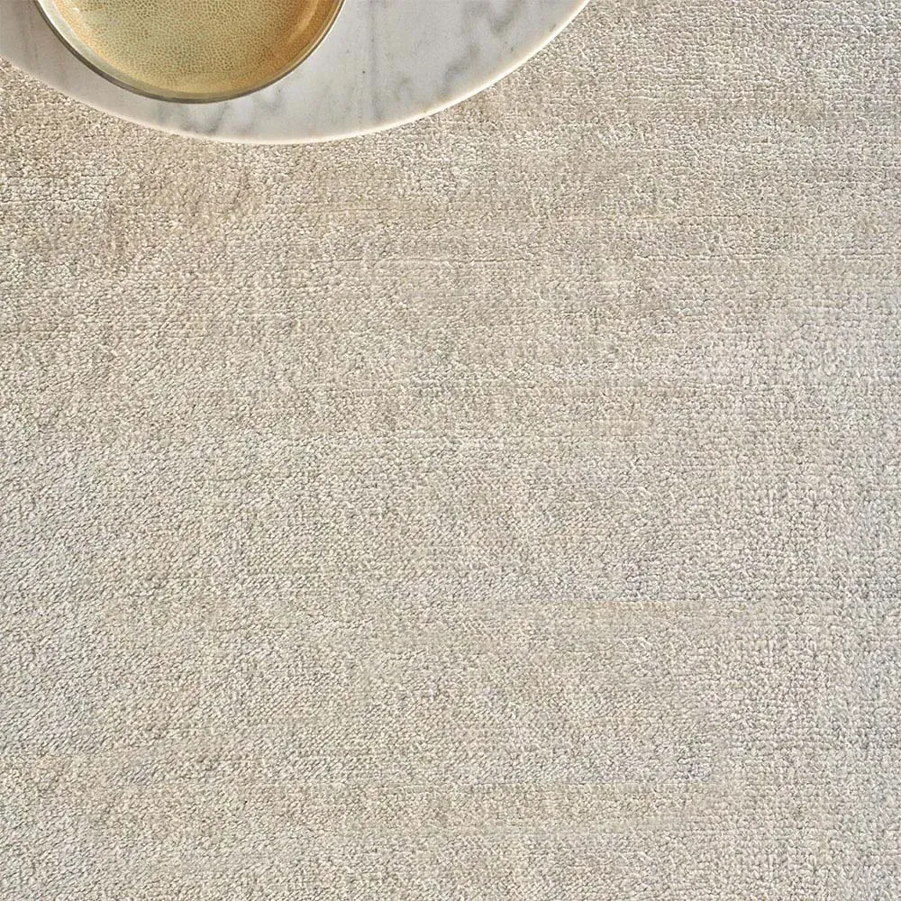 Celeste Hand Knotted Rug - Cream, Silk