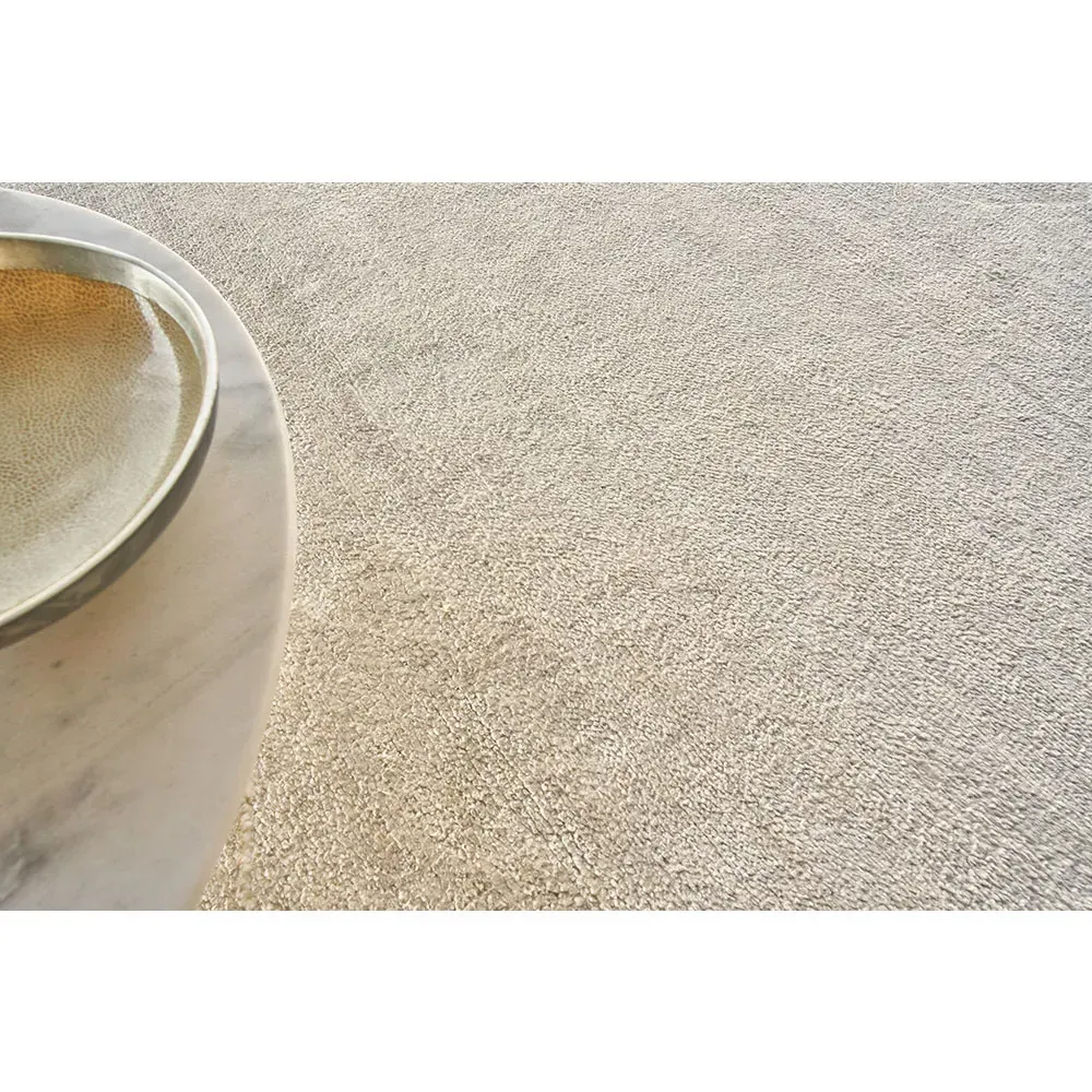 Celeste Hand Knotted Rug - Cream, Silk