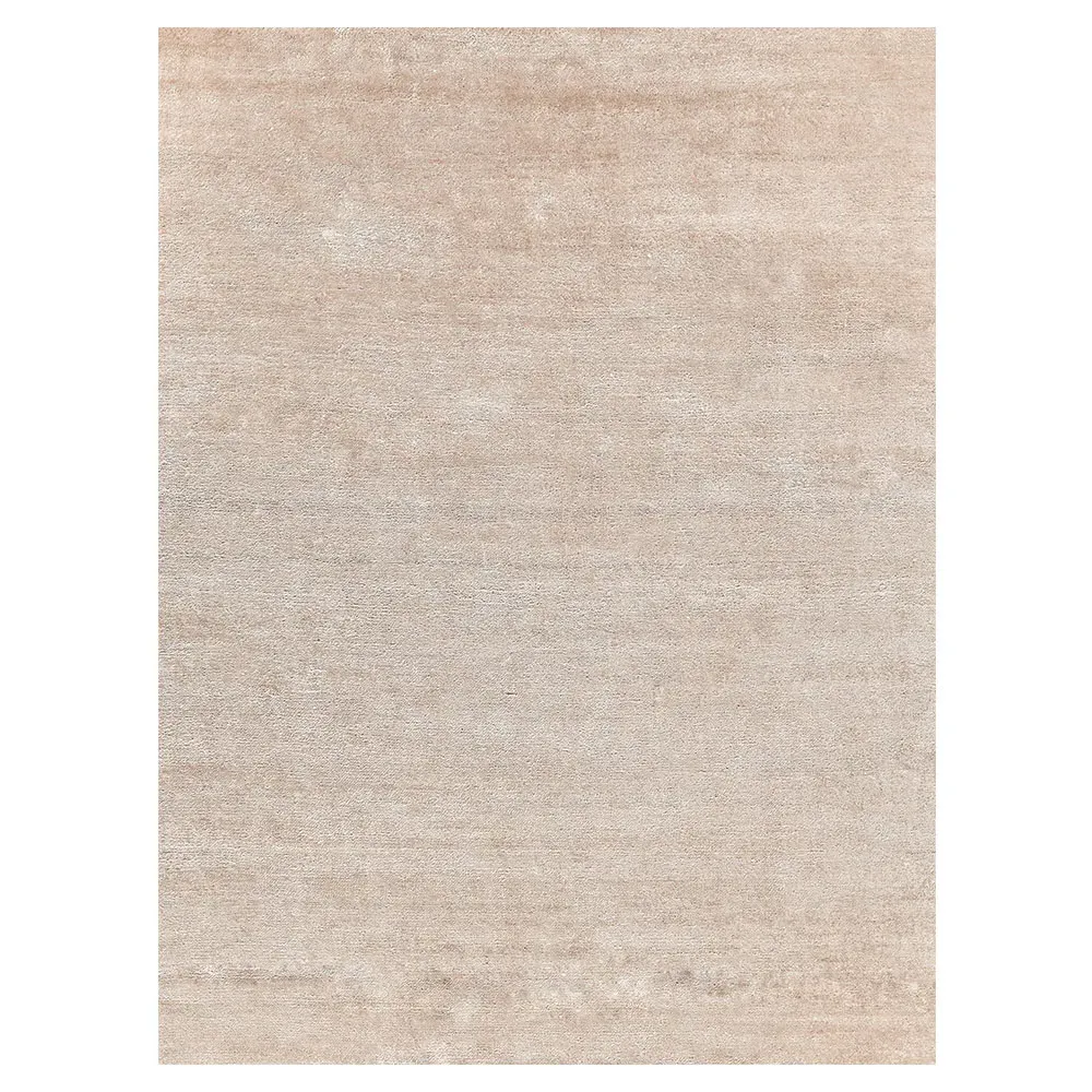 Celeste Hand Knotted Rug - Light Beige, Silk