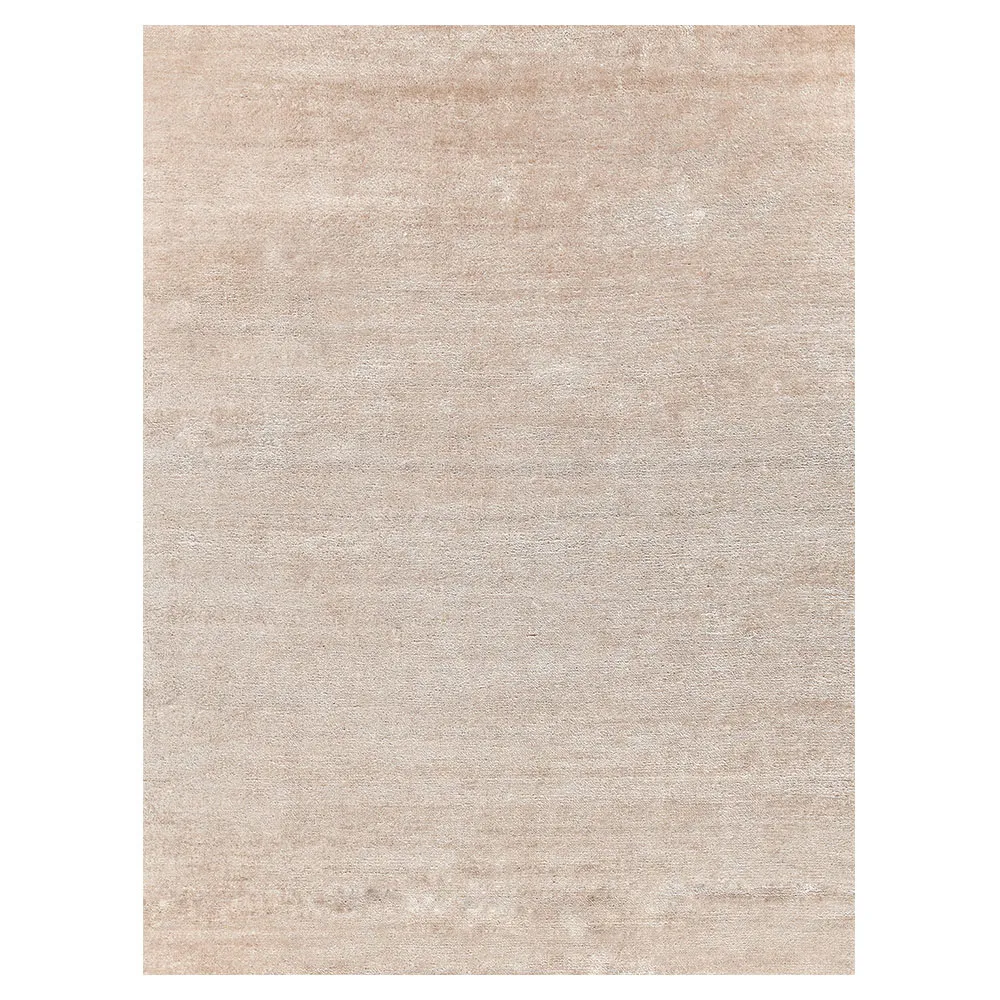 Celeste Hand Knotted Rug - Light Beige, Silk