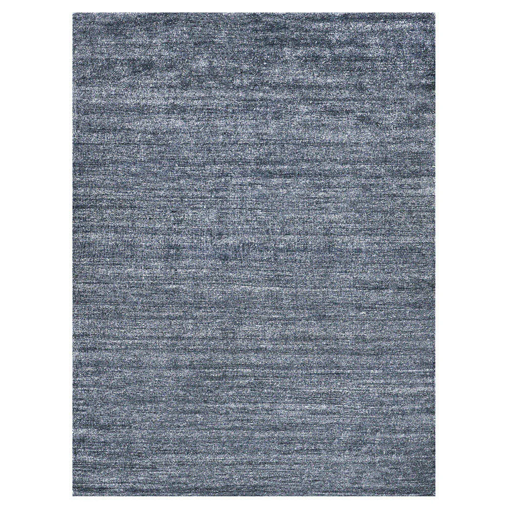 Celeste Hand Knotted Rug Sample - Charcoal, Silk image