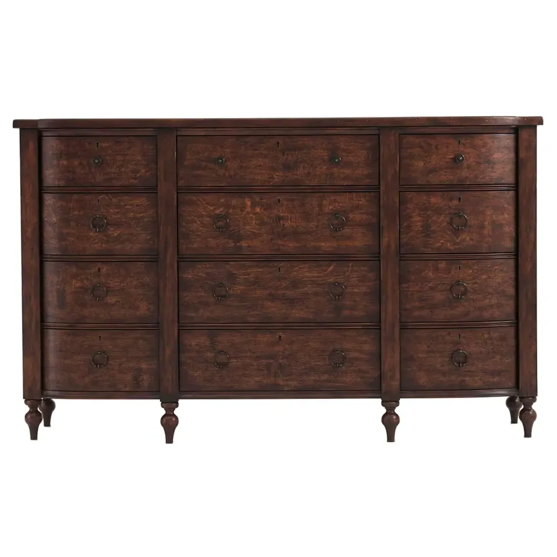 Celestia Triple Dresser - Brown, Reclaimed Oak