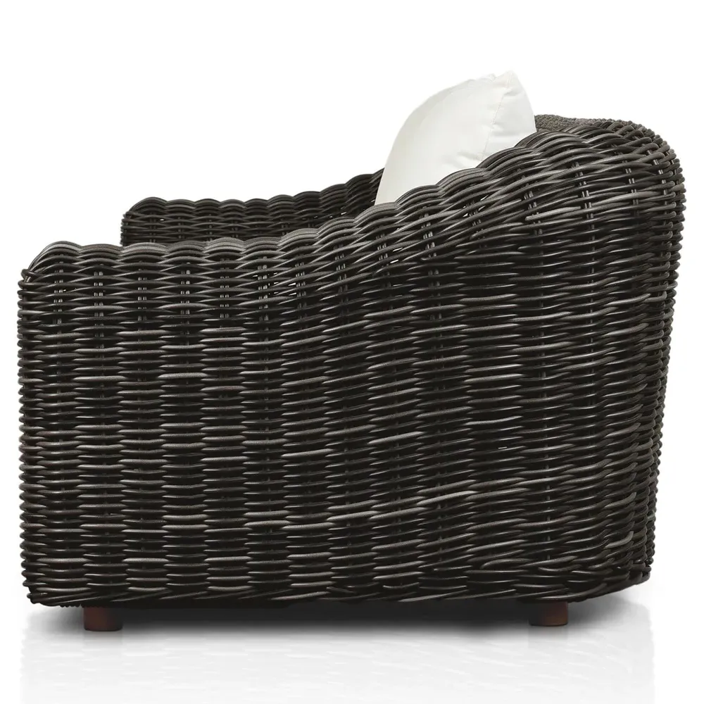 Celina 106" Outdoor Sofa - Cream, Teak