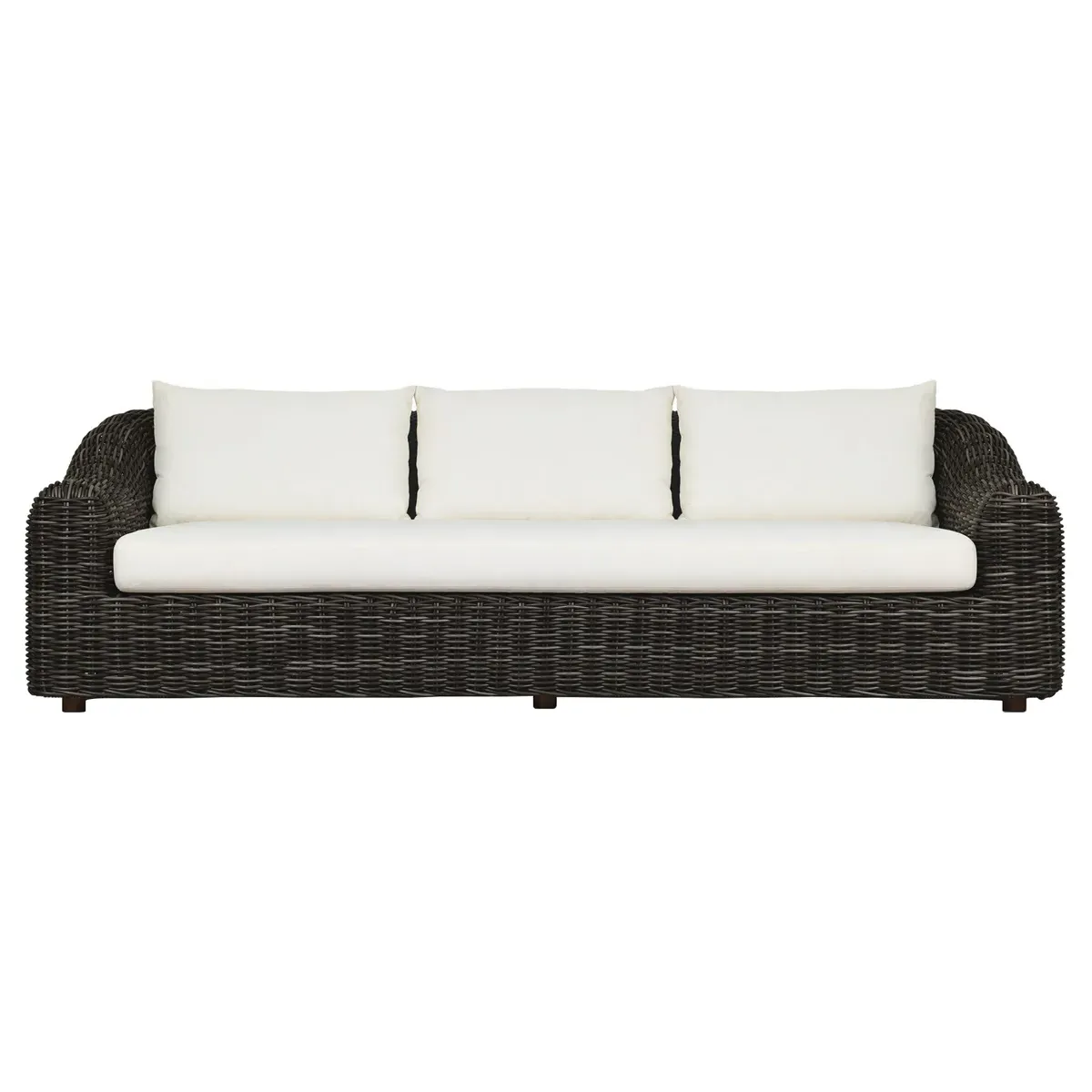 Celina 106" Outdoor Sofa - Cream, Teak