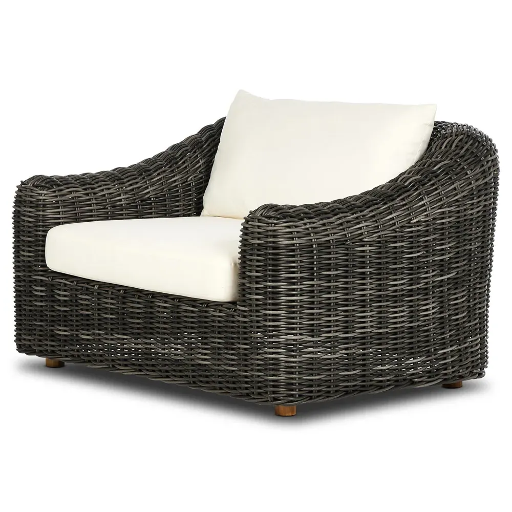 Celina Outdoor Arm Chair - Cream, Teak