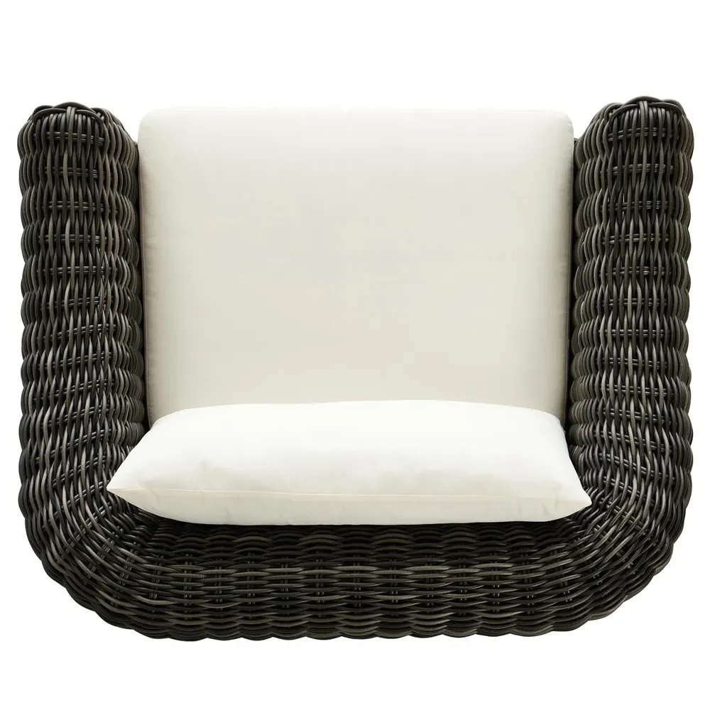 Celina Outdoor Arm Chair - Cream, Teak