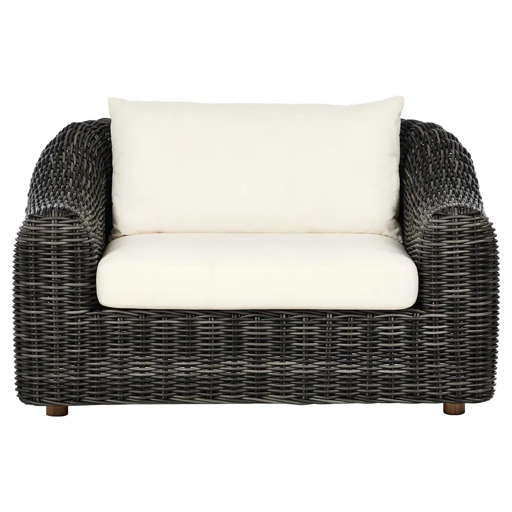 Celina Outdoor Arm Chair - Cream, Teak