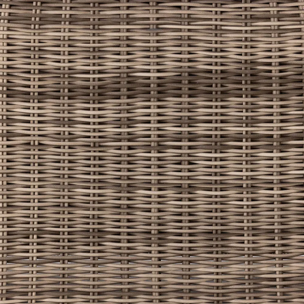 Celina Outdoor Arm Chair - White, Teak