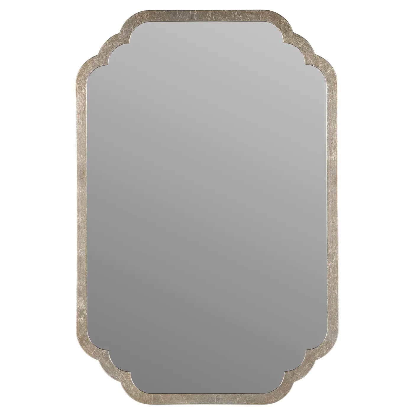 Celly Wall Mirror - Silver Leaf, Wood image