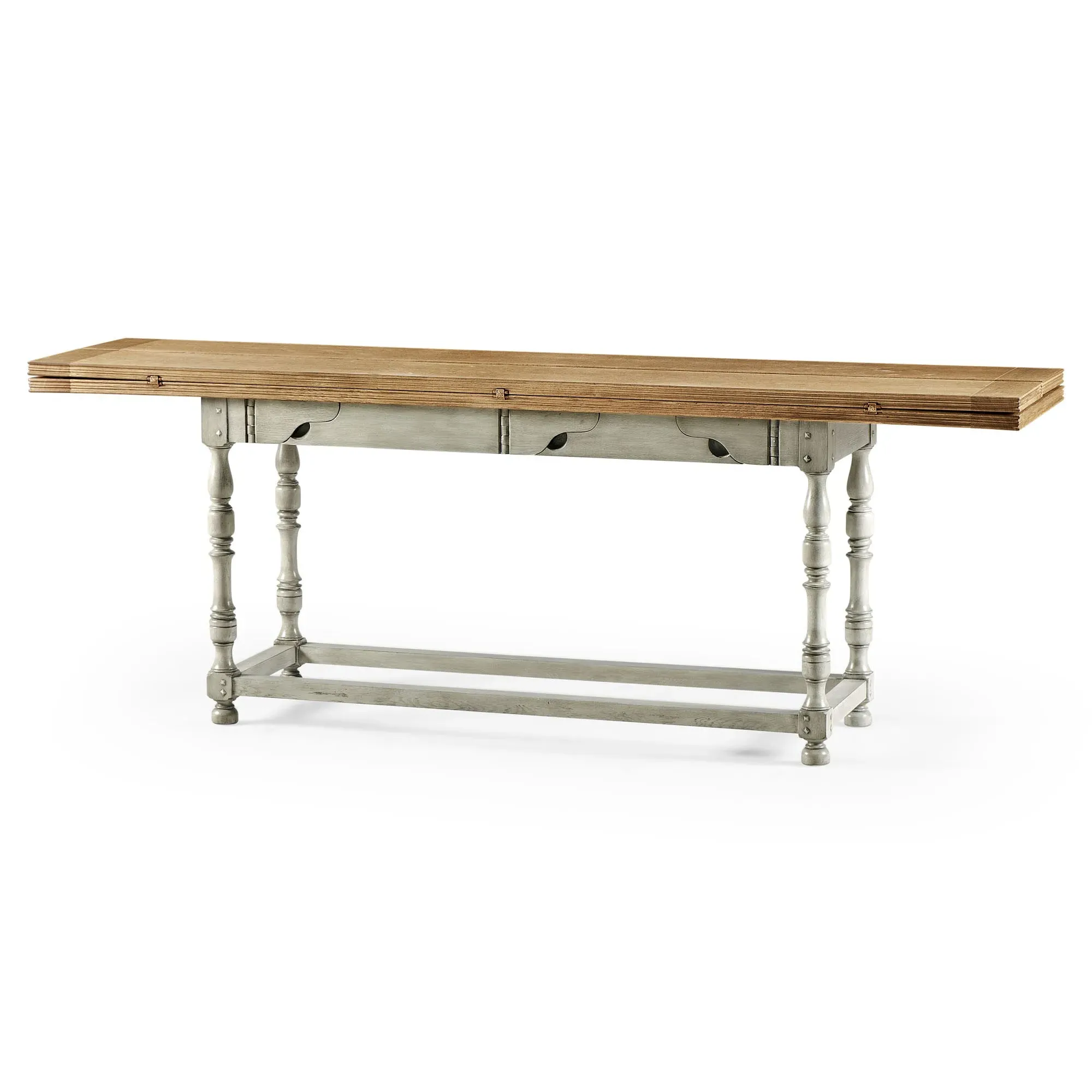 Cenna Extendable Console Table - Brown, Oak