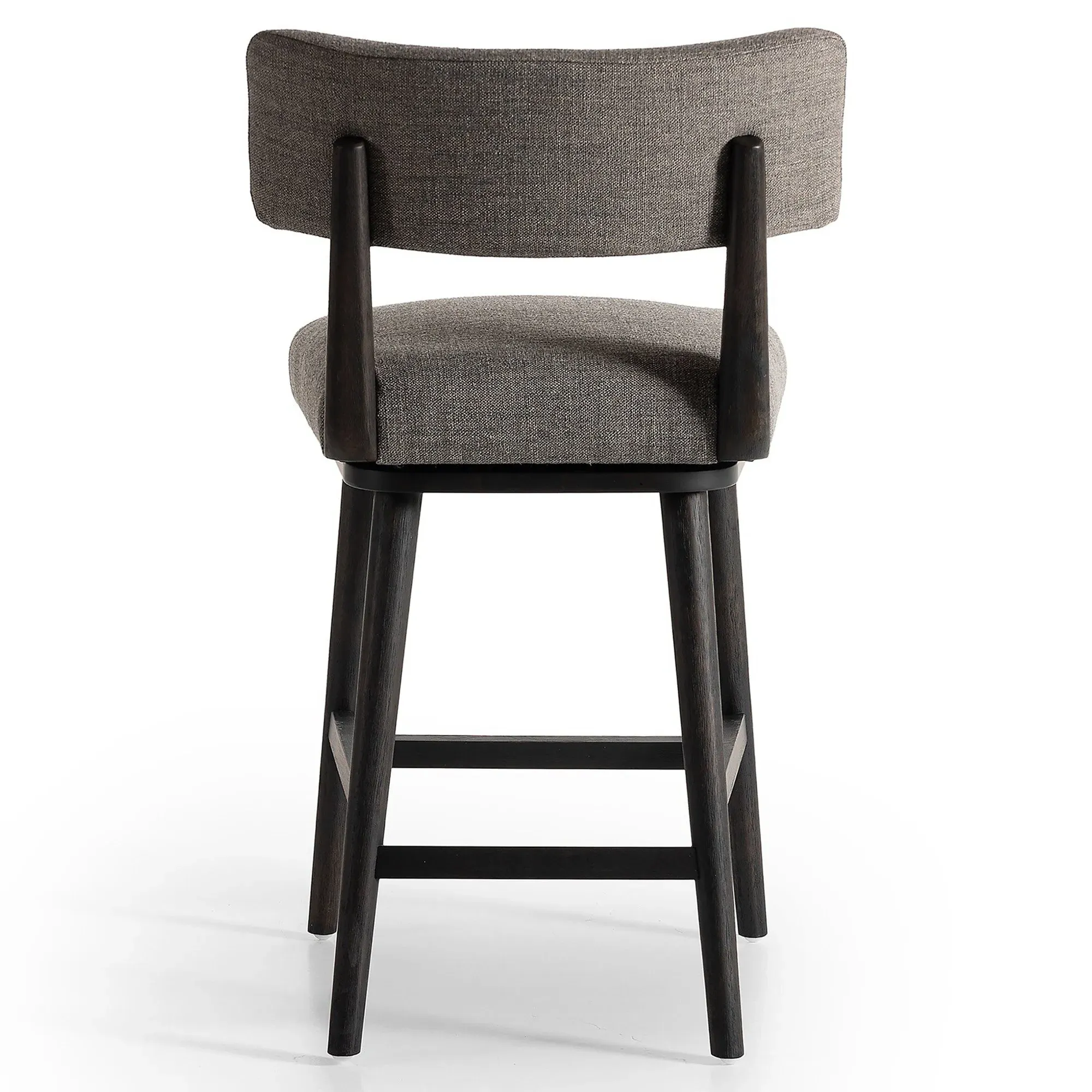 Cerise Swivel Counter Stool - Grey, Parawood