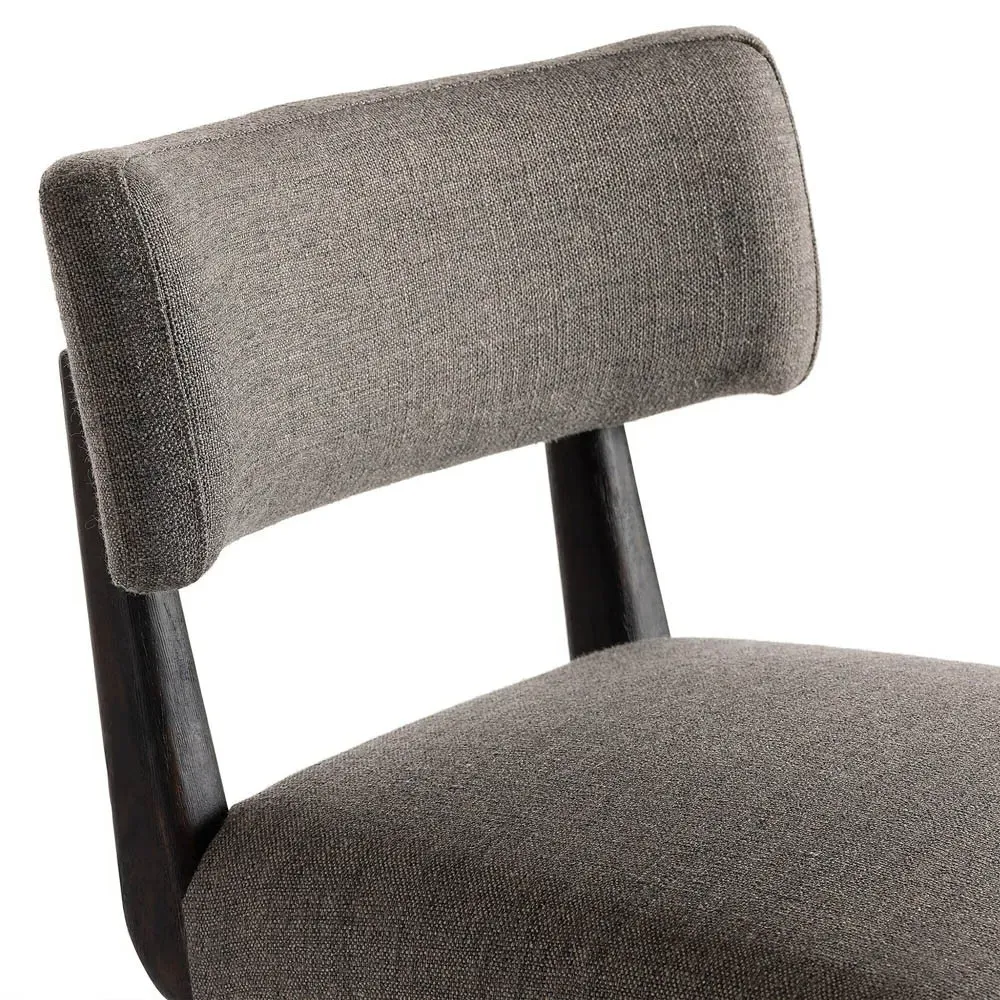 Cerise Swivel Counter Stool - Grey, Parawood